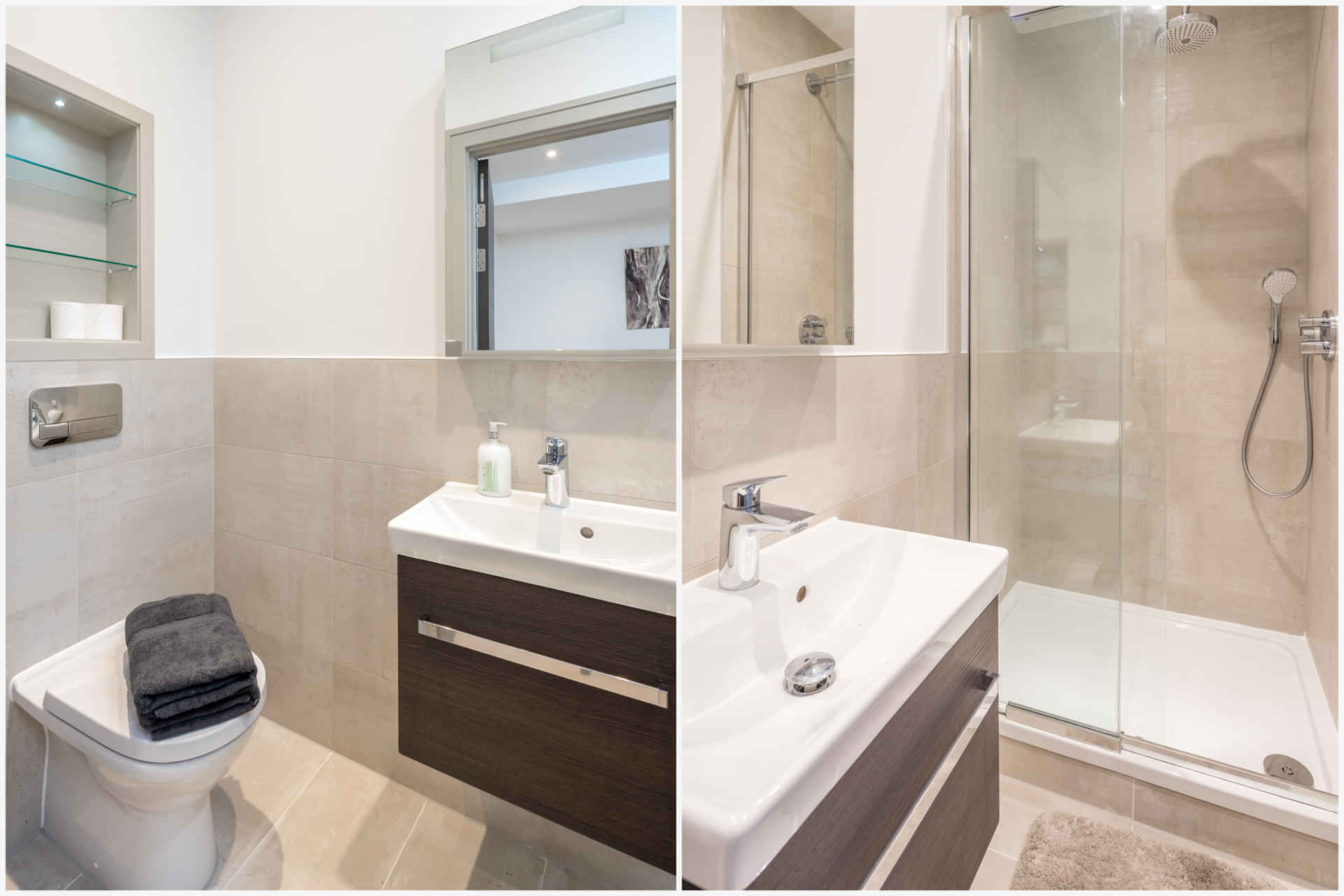 Studio Apartment, 69 Lawrence Road, London N15 4FZ (Studio 1) - London, England, United Kingdom - Studio Flat - Bathroom