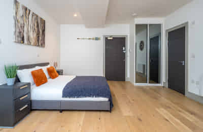 Studio Apartment, 69 Lawrence Road, London N15 4FZ (Studio 1) - London, England, United Kingdom - Studio Flat - Bedroom