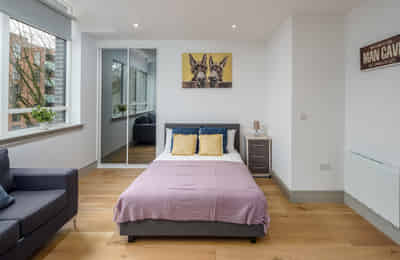 Studio Apartment, 69 Lawrence Road, London N15 4FZ (Studio 7) - London, England, United Kingdom - Studio - Bedroom