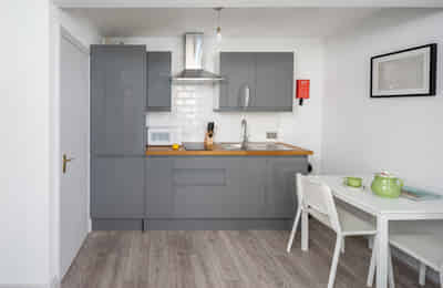 Studio Apartment, 25 Voss Street, London E2 6JE - London, England, United Kingdom - Studio - Kitchen