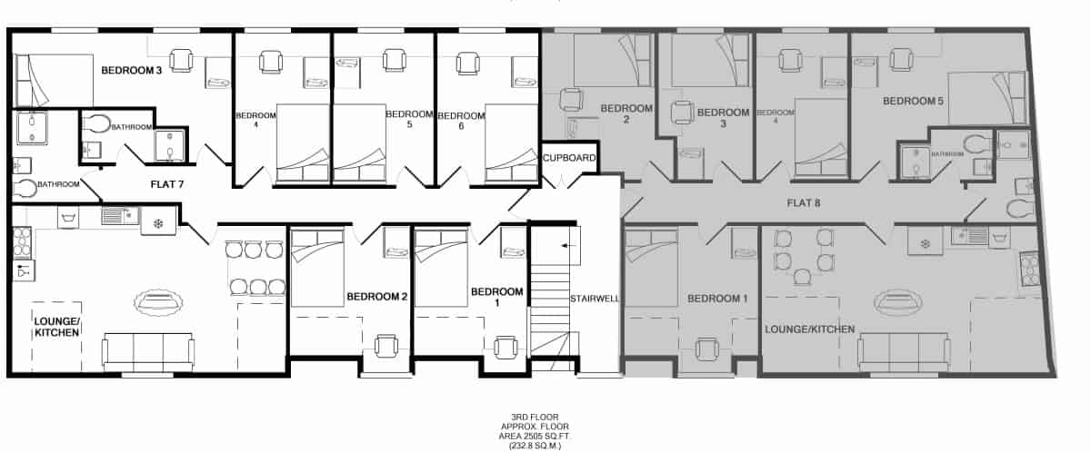 6 Bedroom 2 Bathroom Apartment - Bedroom?w=400&h=260&fit=crop&q=40&auto=format&trim=auto