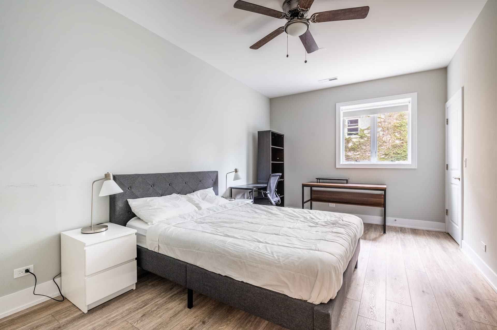 June Homes 60607, Chicago - Chicago, Illinois, United States - #1506C : University Village - Little Italy - Bedroom