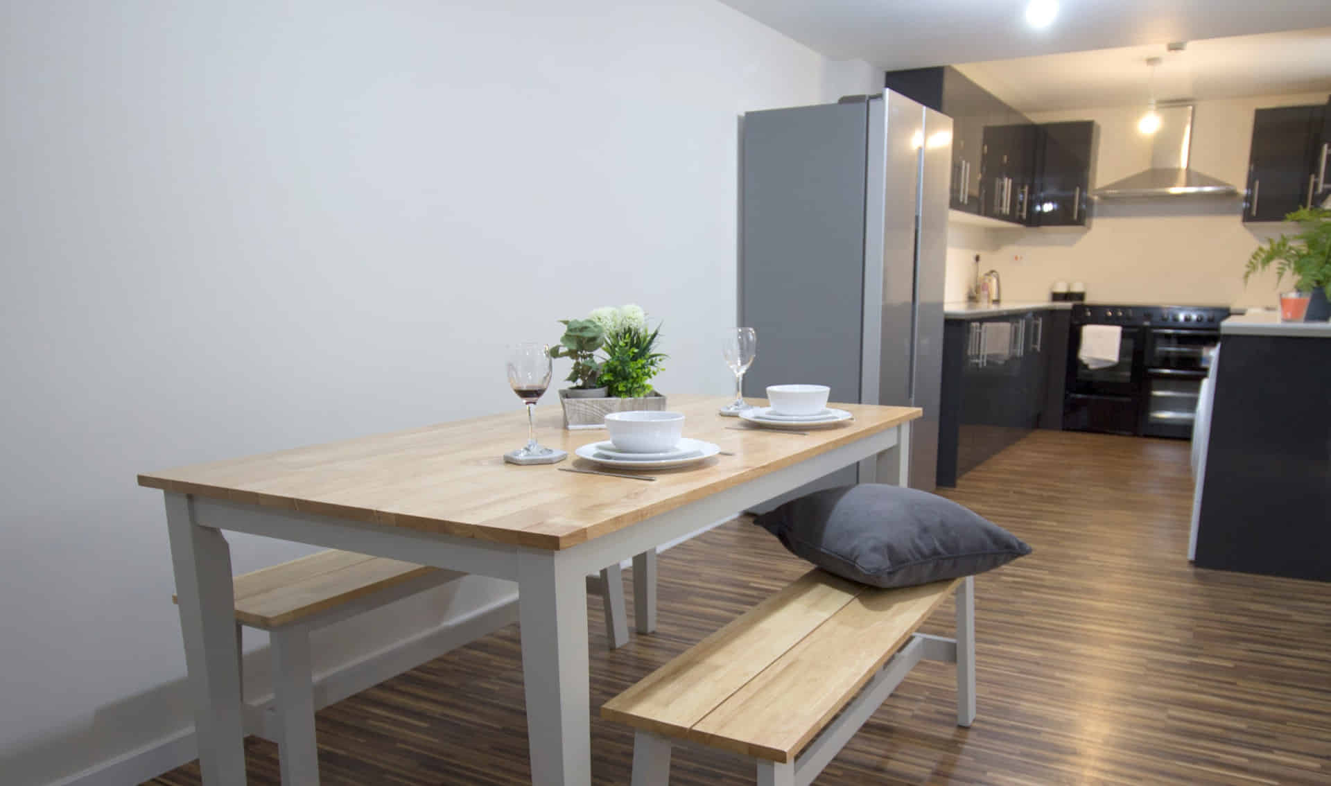 Room in a 2 Bedroom Apartment, 143 Acomb Street, Manchester M14 4DF - Manchester, England, United Kingdom - Bedroom 1 - Kitchen