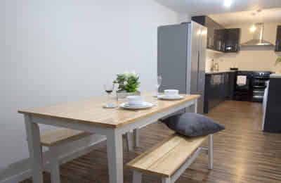 Room in a 2 Bedroom Apartment, 143 Acomb Street, Manchester M14 4DF - Manchester, England, United Kingdom - Bedroom 1 - Kitchen