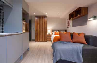 1 Bedroom Apartment, 1A Rodney Street, Liverpool L1 9ED (Flat 3) - Liverpool, England, United Kingdom - 1 Bedroom Apartment - Bedroom