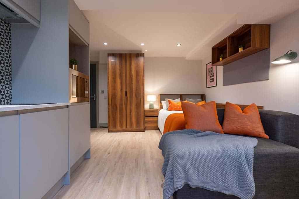 1 Bedroom Apartment, 1A Rodney Street, Liverpool L1 9ED (Flat 10) - Liverpool, England, United Kingdom - 1 Bedroom Apartment - Bedroom