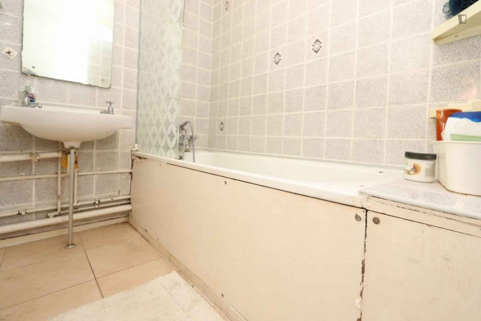 Room in a 4 Bedroom Apartment, Campbell Rd, London, E3 4DP - London, England, United Kingdom - Bedroom 2 - Bathroom