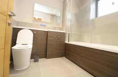Room in a 7 Bedroom Apartment, Lower Boston Rd, London, W7 3TP - London, England, United Kingdom - Bedroom 1 - Bathroom