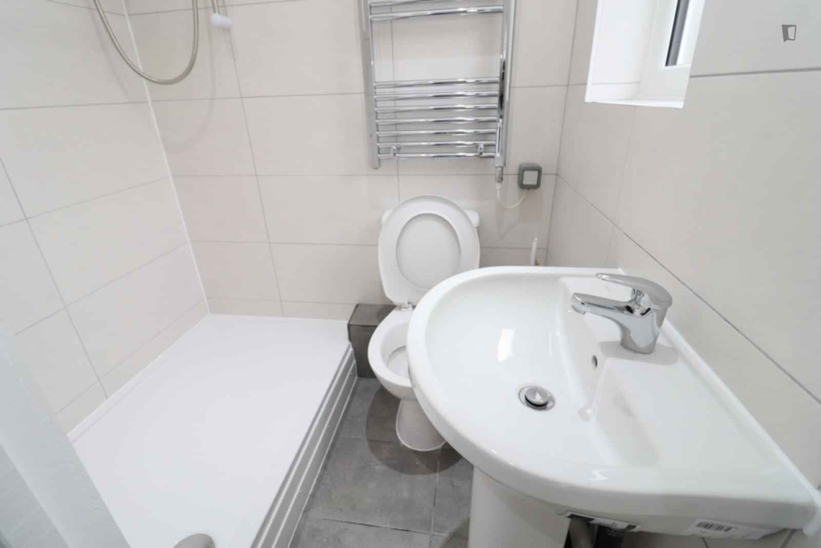 Room in a 6 Bedroom Apartment, Deronda Rd, London, SE24 9BQ - London, England, United Kingdom - Bedroom 5 - Bathroom