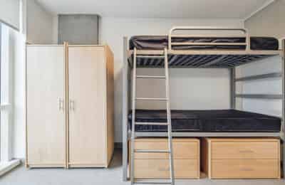 205 Van Ness Avenue, San Francisco - San Francisco, California, United States - 3 Bedroom Shared Bathroom - Bedroom