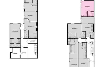 1 Bedroom Apartment, 160 Upper New Walk, Leicester LE1 7QA (Room 8) - Leicester, England, United Kingdom - Floor Plan