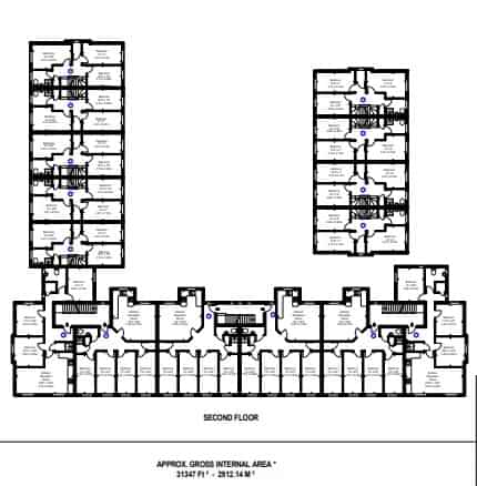 Room in a 4 Bedroom Apartment, 9 Brookside, Derby DE1 3JY - Derby, England, United Kingdom - Floor Plan