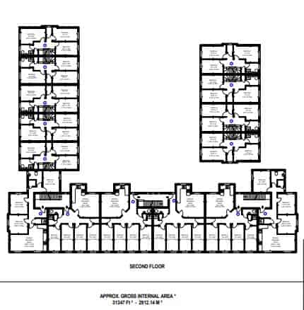 Room in a 4 Bedroom Apartment, 16 Brookside, Derby DE1 3JY - Derby, England, United Kingdom - Floor Plan
