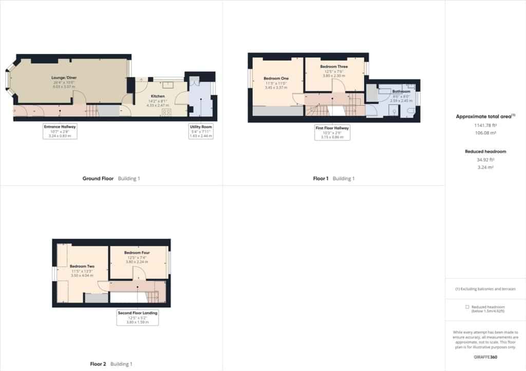 Room in 6 Bedroom Apartment, 6 Milking Stile Lane, Lancaster LA1 5QB - Lancaster, England, United Kingdom - Floor Plan