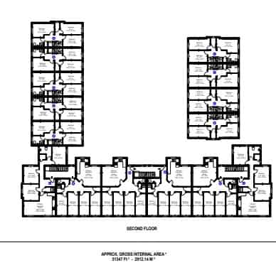 Room in a 6 Bedroom Apartment, 3 Brookside, Derby DE1 3JY - Derby, England, United Kingdom - Floor Plan