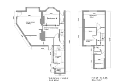 Room in a 4 Bedroom Apartment, 65 Coulston Road, Lancaster LA1 3AD - Lancaster, England, United Kingdom - Floor Plan