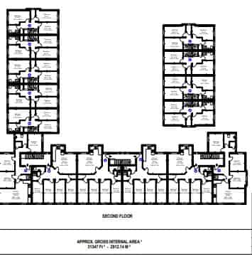 Room in a 4 Bedroom Apartment, 18 Brookside, Derby DE1 3JY - Derby, England, United Kingdom - Floor Plan