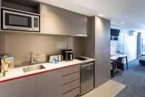 Corporate Living Accommodation Abbotsford, Melbourne - Melbourne, Victoria, Australia - Studio Residence - Kitchen
