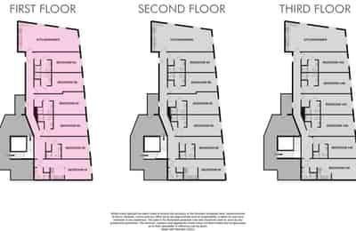 Room in a 6 Bedroom Apartment, Flat 5, Isca Lofts, Exeter EX4 6AL - Exeter, England, United Kingdom - Floor Plan