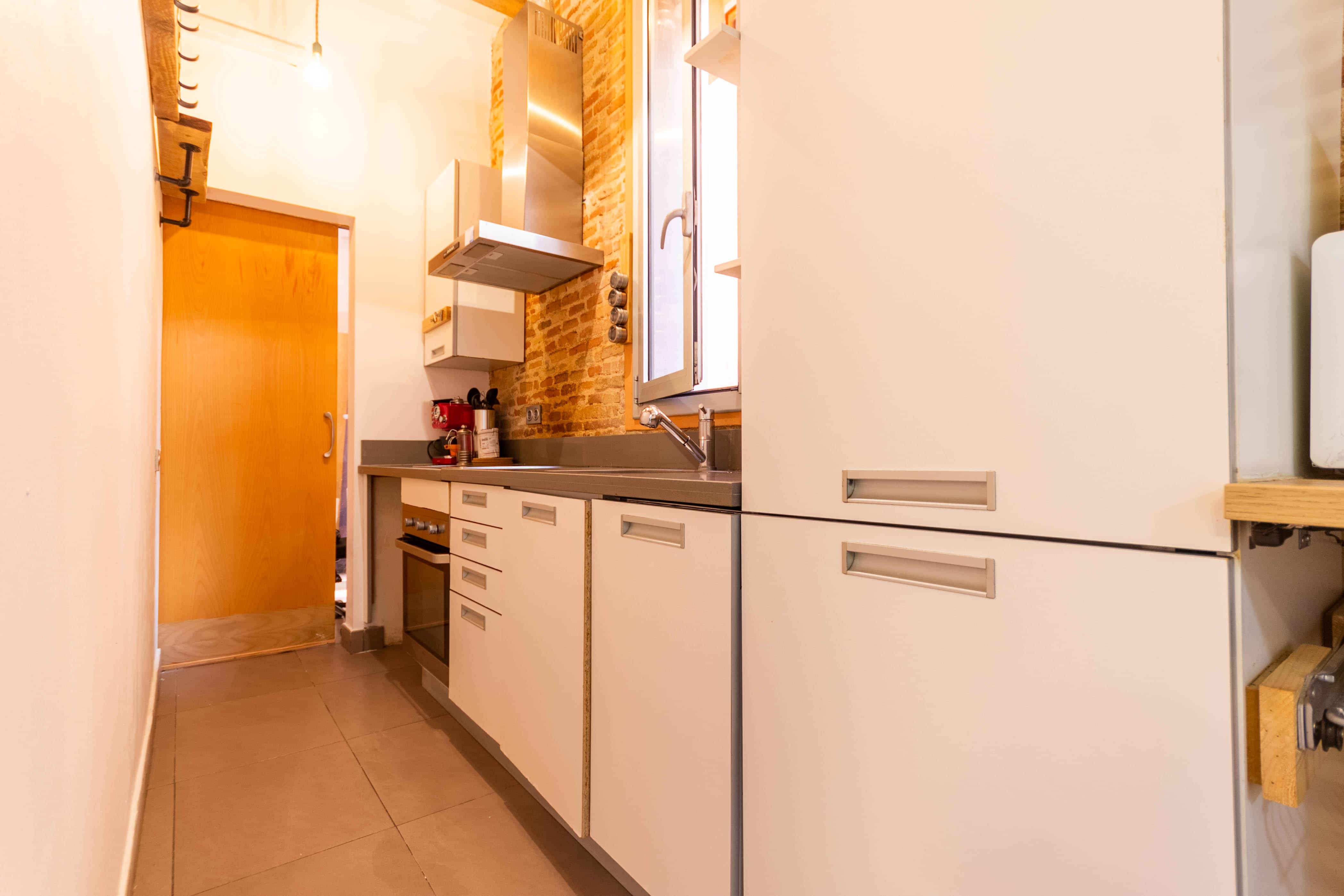 C/ Del Carme 9 1-2 Ciutat Vella - Studio, Barcelona - Barcelona, Spain - Kitchen