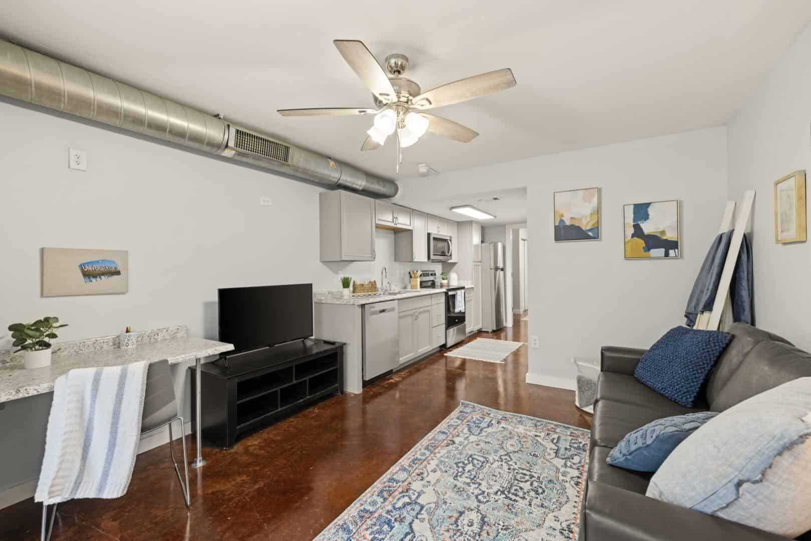 University Lofts, Tallahassee - Tallahassee, Florida, United States - 1 Bedroom Cityside - Common Area