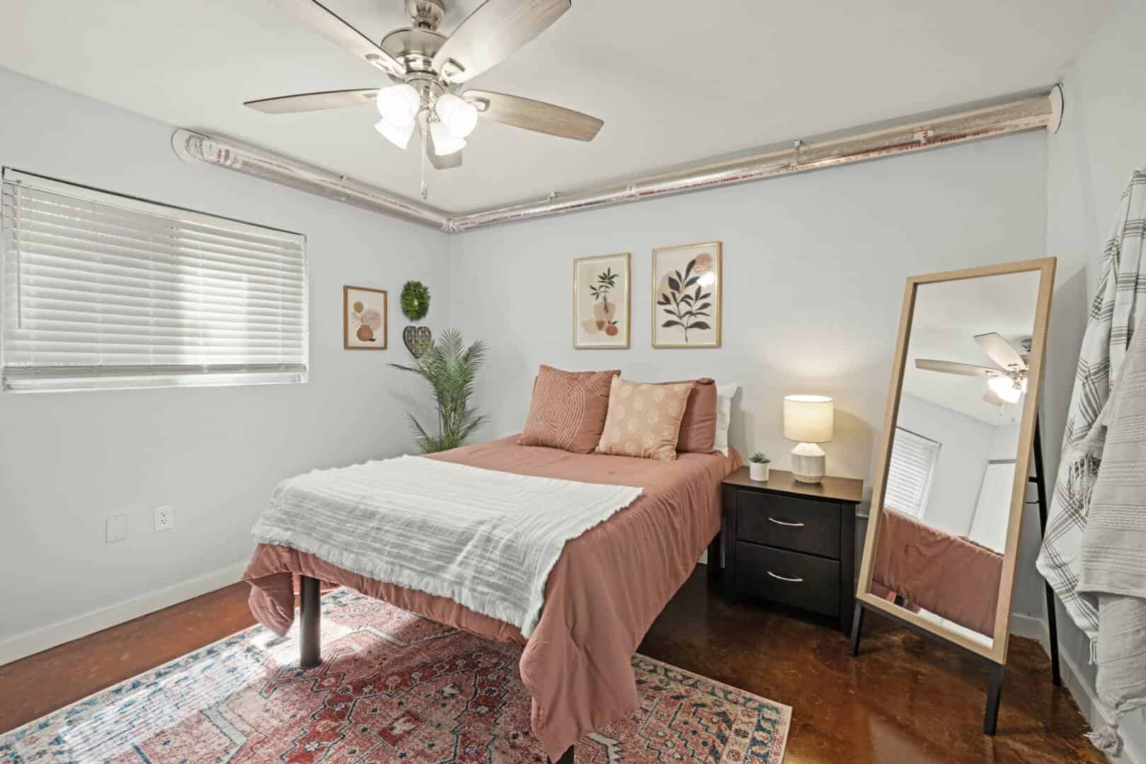 University Lofts, Tallahassee - Tallahassee, Florida, United States - 1 Bedroom Cityside - Bedroom