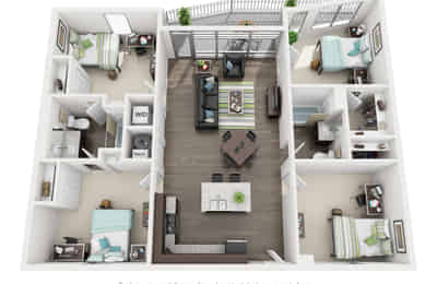 2 Bed 1 Bath - Bedroom?w=400&h=260&fit=crop&q=40&auto=format&trim=auto