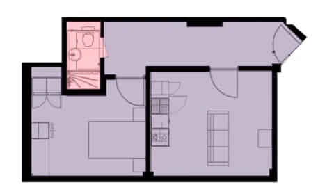 Platinum One Bed Flat