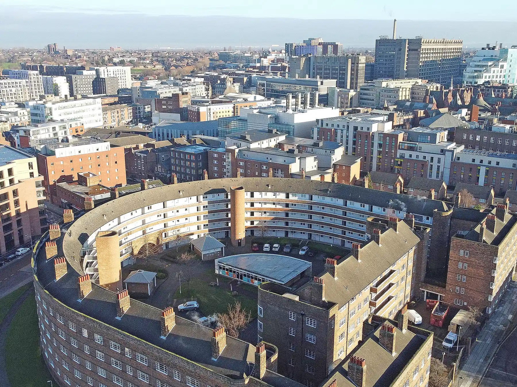 St Andrew’s Gardens, Liverpool - Liverpool, England, United Kingdom - Exterior