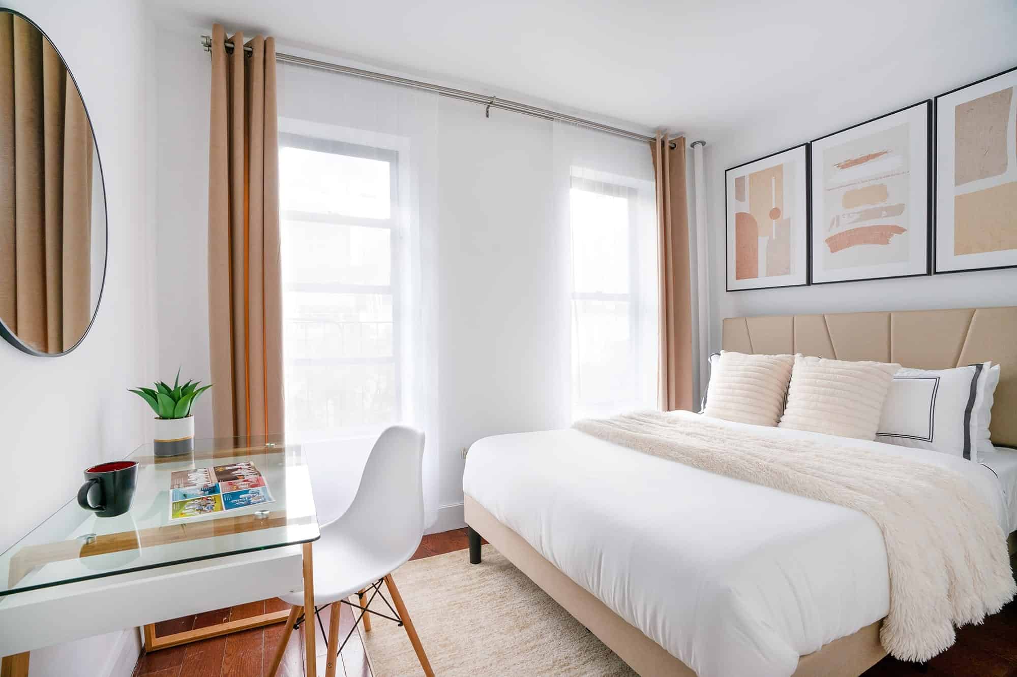 Urban 444, New York - New York City, New York, United States - #444-3A : Room in 1 Bedroom and 1 Bathroom - Bedroom