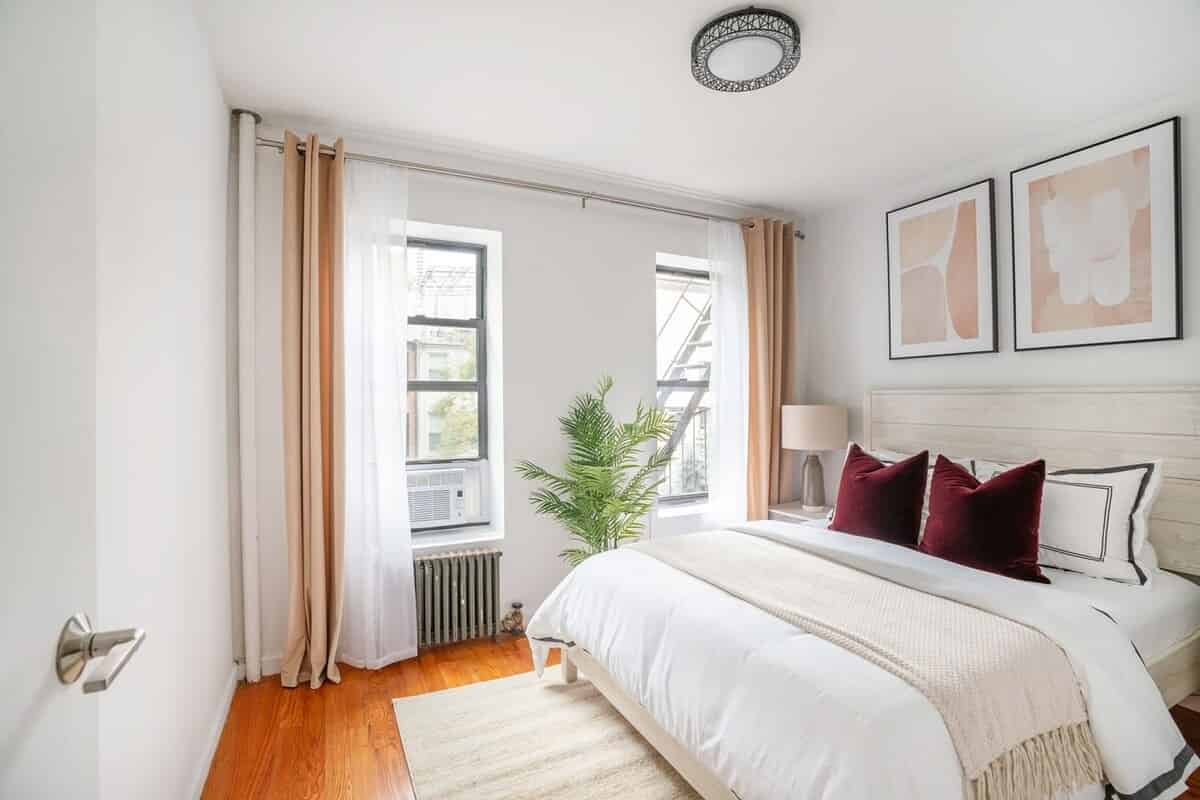 Urban 444, New York - New York City, New York, United States - 2 Bedroom 1 Bathroom Apartment - Bedroom