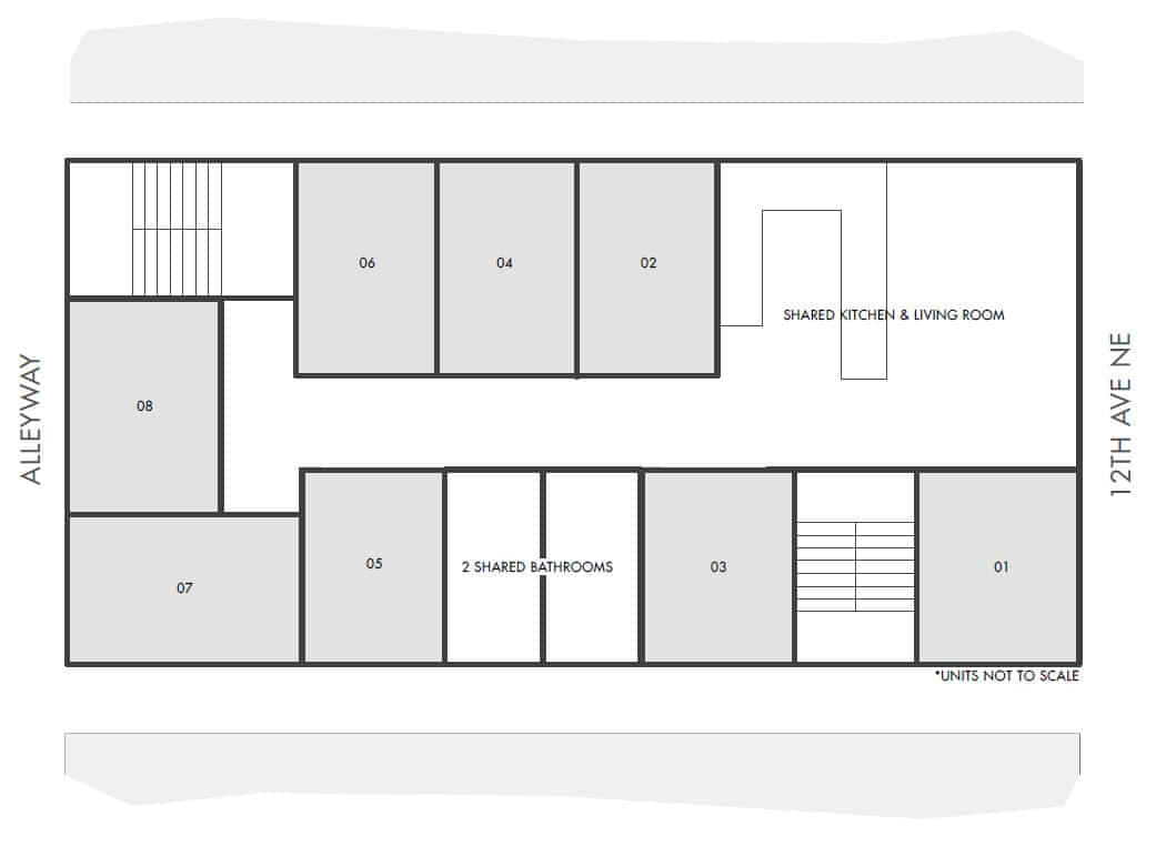 Dorm-Style, Shared Kitchen and Bathrooms - Bathroom?w=400&h=260&fit=crop&q=40&auto=format&trim=auto