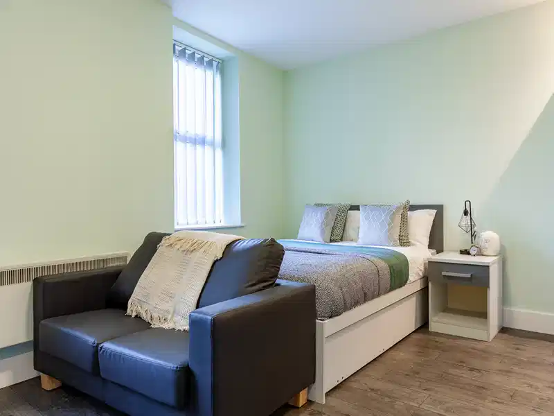 Ty Ni, Bangor - Bangor, Wales, United Kingdom - Gold Studio - Bedroom