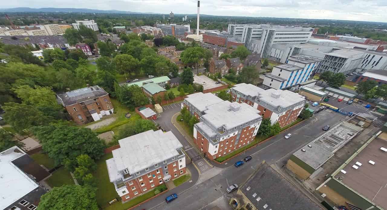 Q3 Apartments, Manchester - Manchester, England, United Kingdom - Exterior