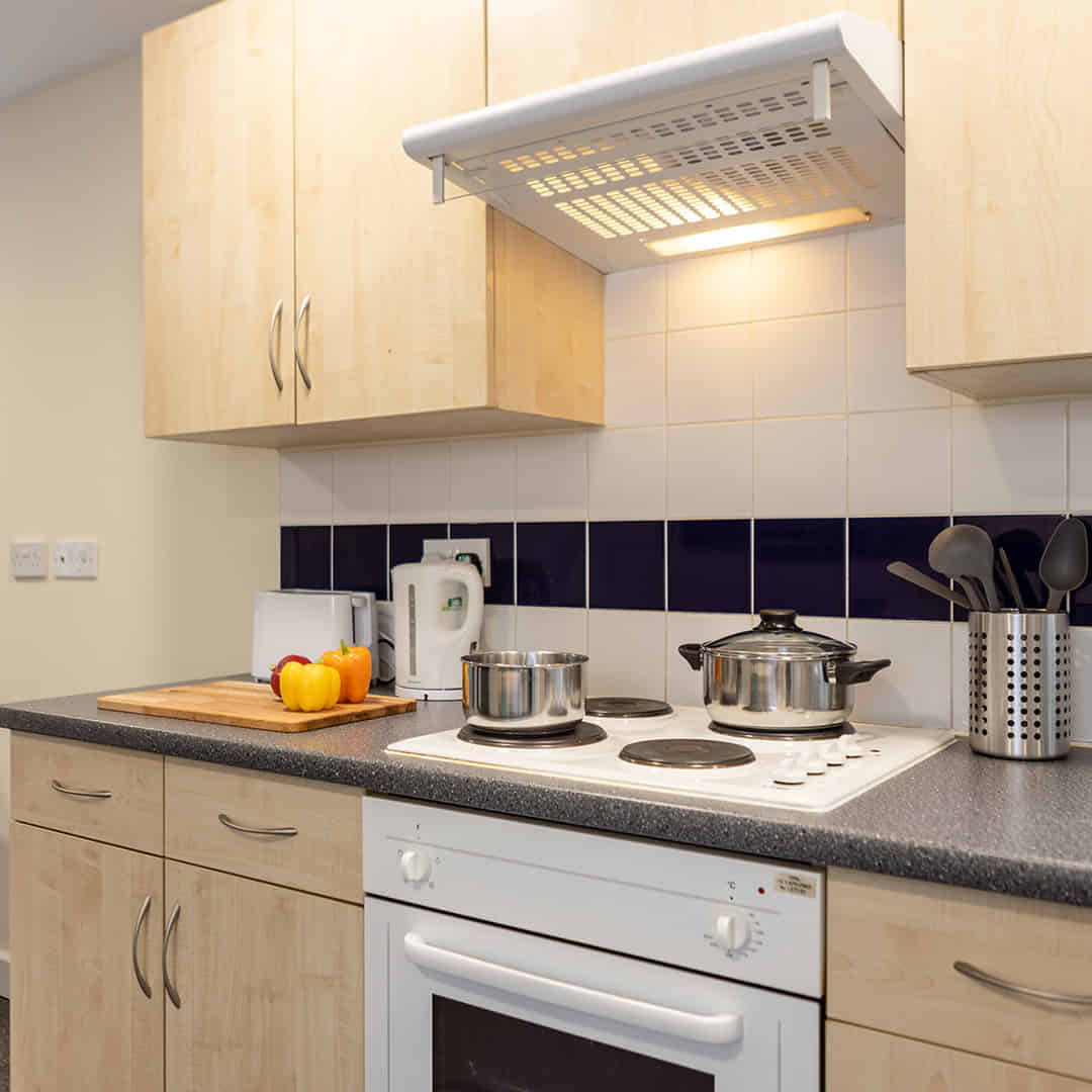 Bonington Student Village, Nottingham - Nottingham, England, United Kingdom - Kitchen