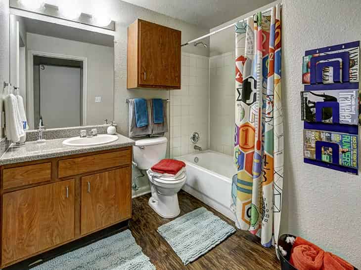 Uptown Apartments, Denton - Denton, Texas, United States - Bathroom