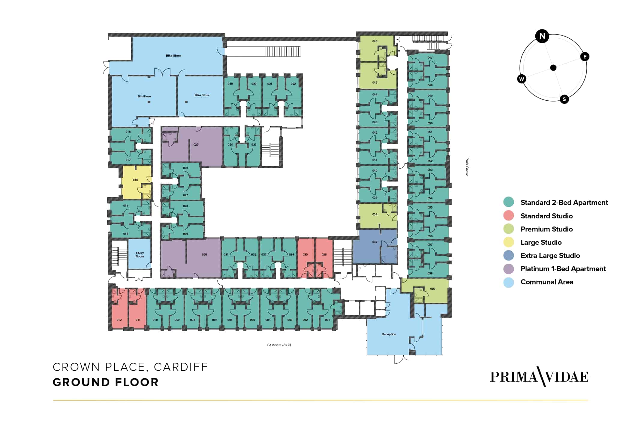Collegiate Crown Place, Cardiff image 40