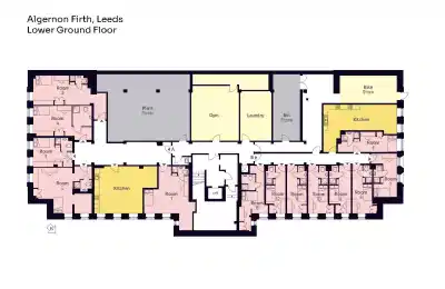 Algernon Firth, Leeds - Leeds, England, United Kingdom - Floor Plan