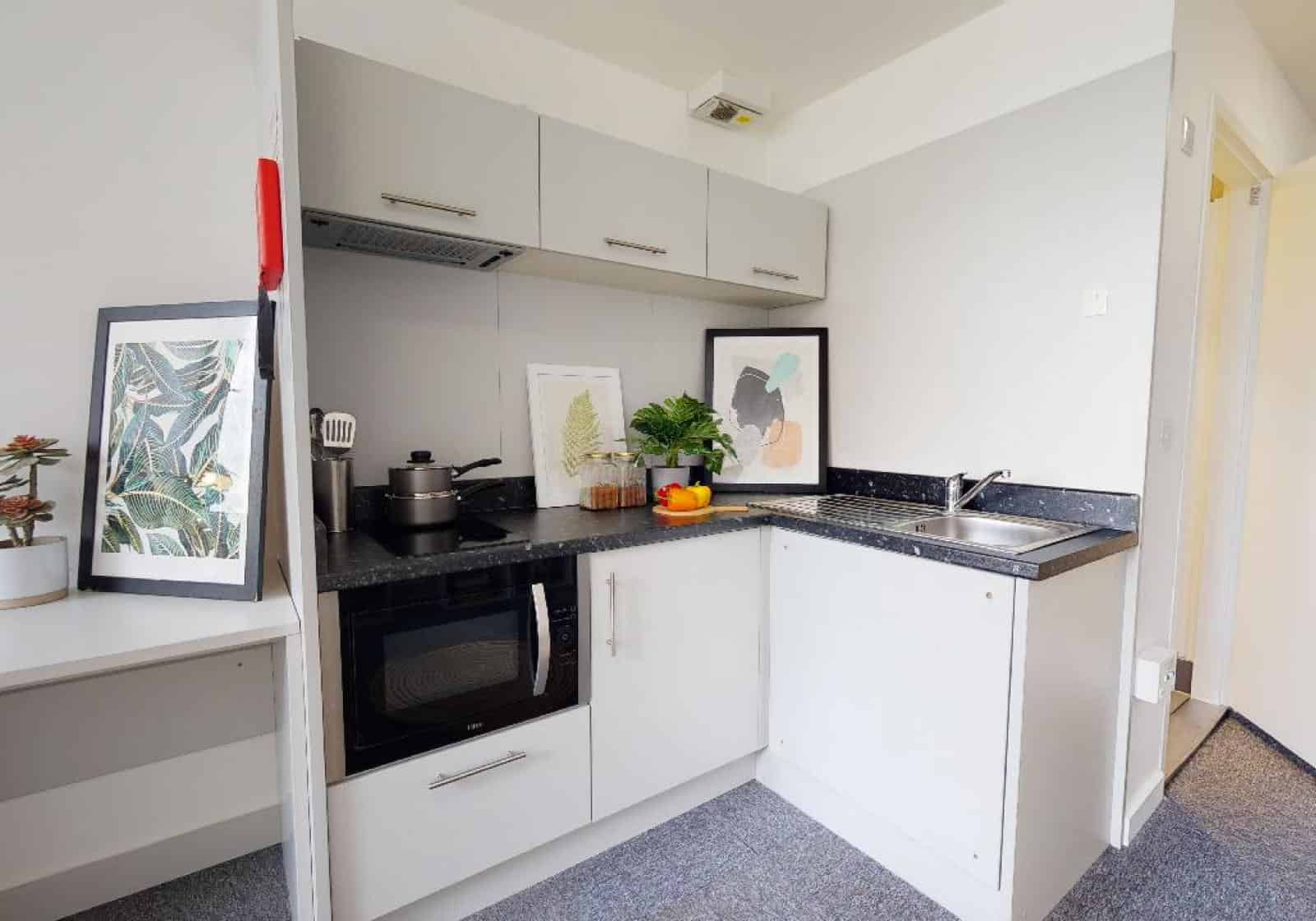 iQ Newtown House, Nottingham - Nottingham, England, United Kingdom - Kitchen