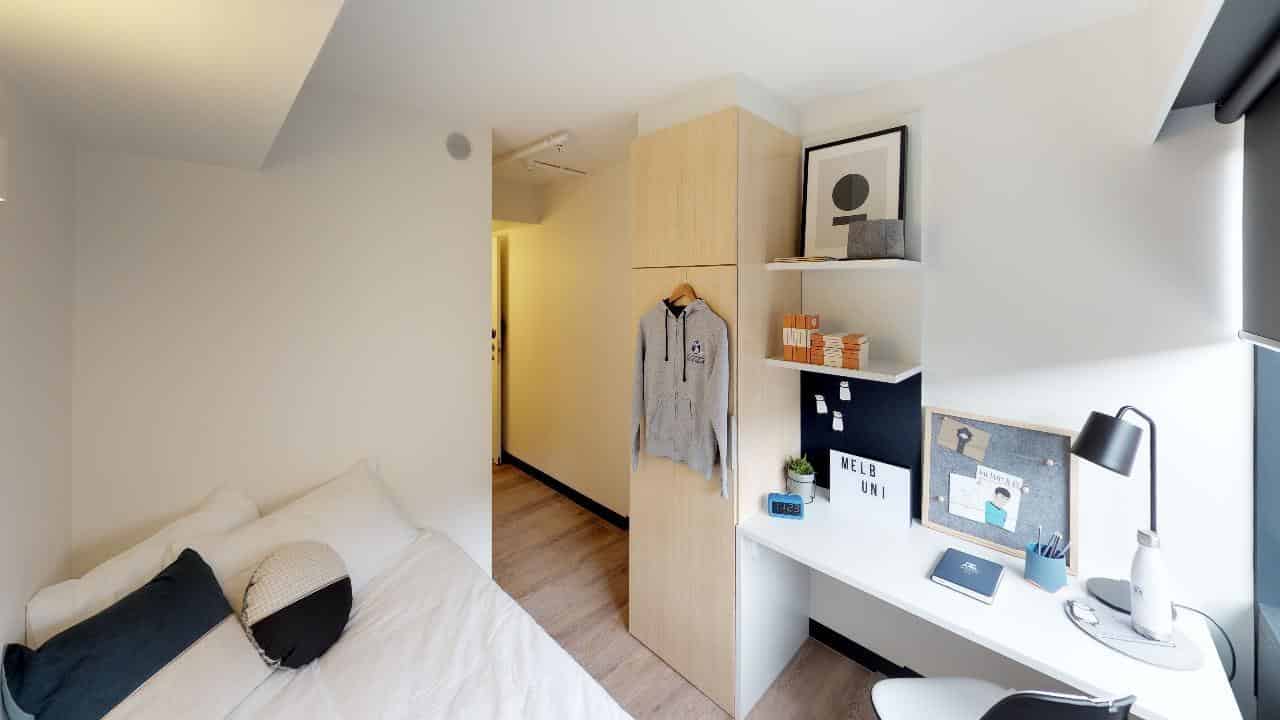 The University of Melbourne accommodation at 303 Royal Parade - Melbourne, Victoria, Australia - 4-bedroom-bedroom-2-wide