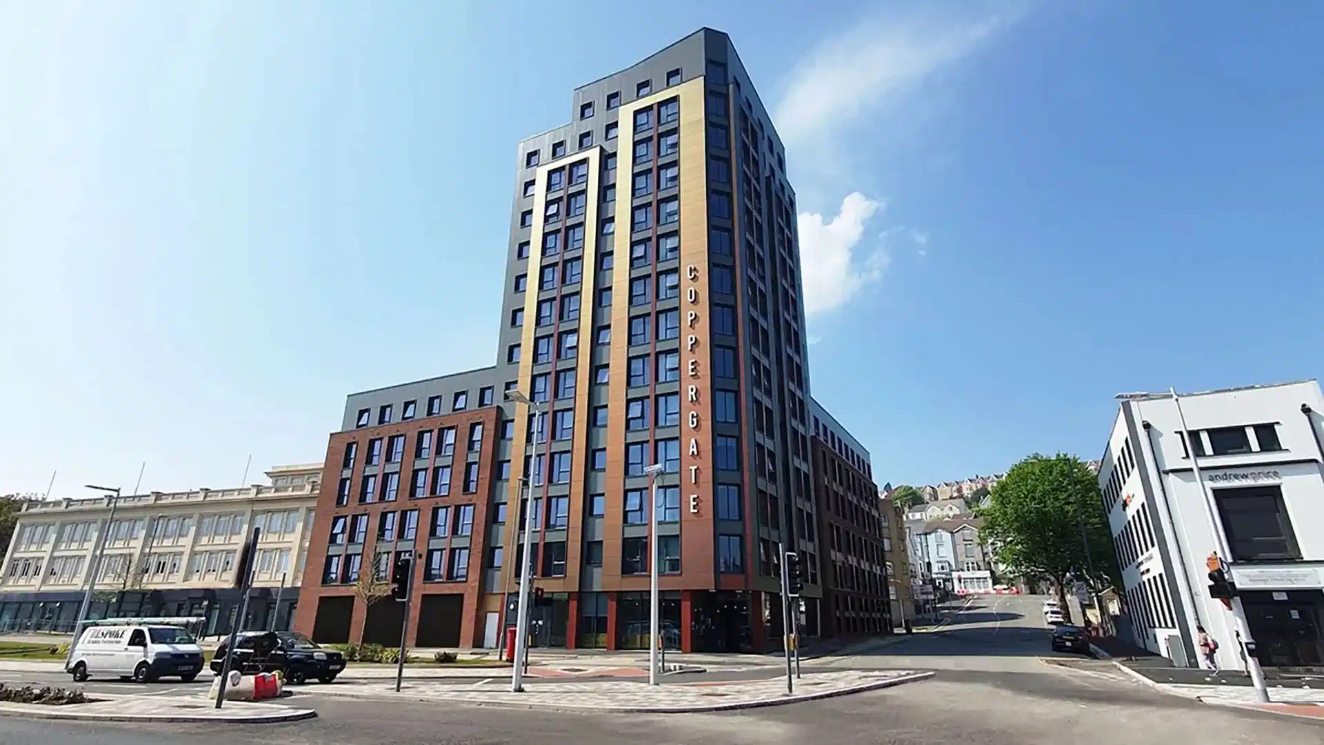 Coppergate, Swansea  - Swansea, Wales, United Kingdom - Exterior