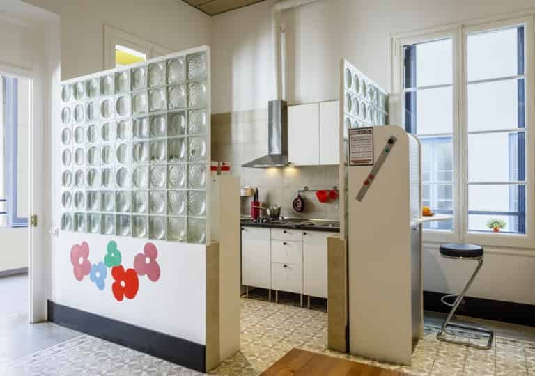 Residencia Reina De La Pau, Barcelona - Barcelona, Spain - Kitchen