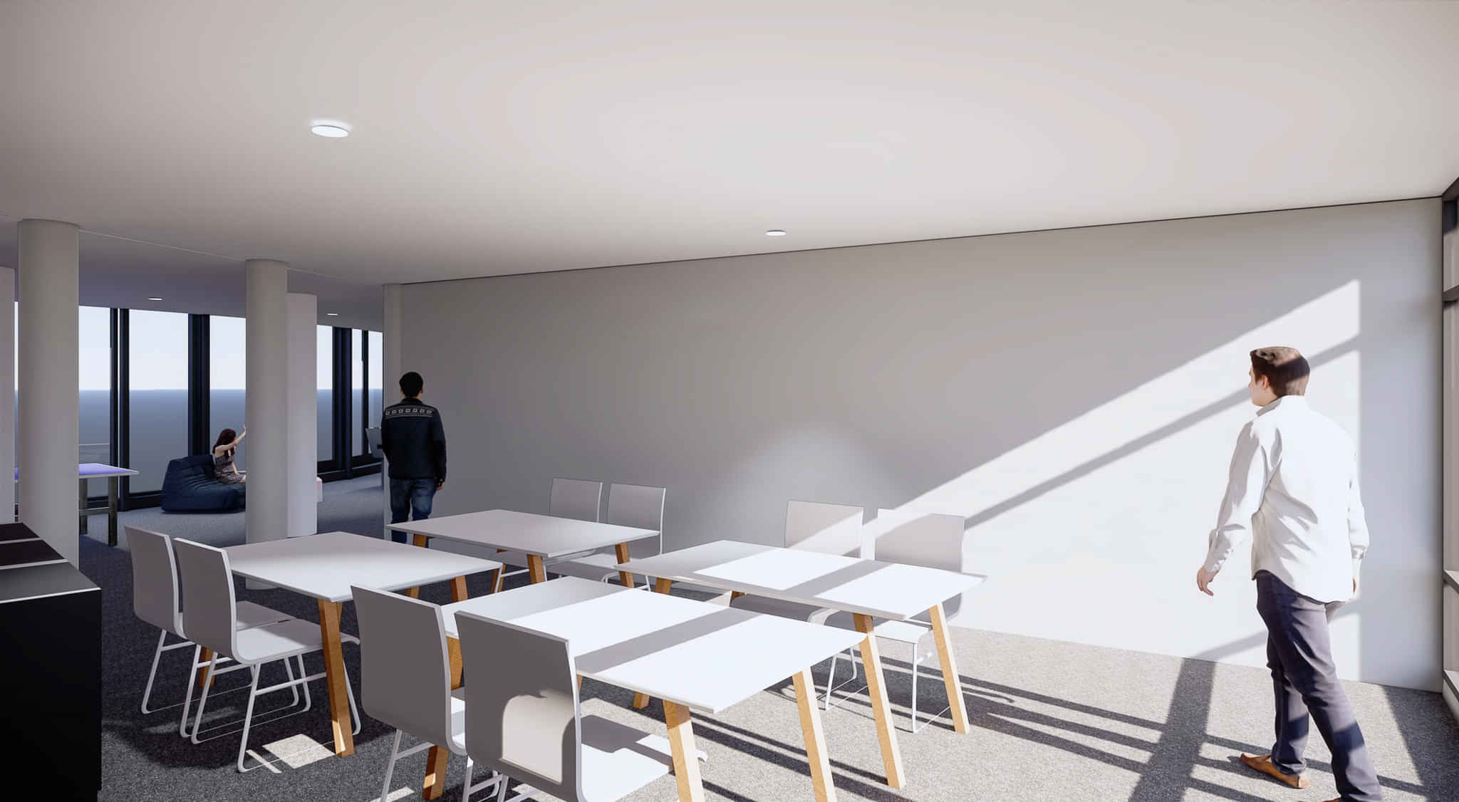 Yugo Park Avenue, Melbourne - Melbourne, Victoria, Australia - Break Out Area GF Level - Park Avenue