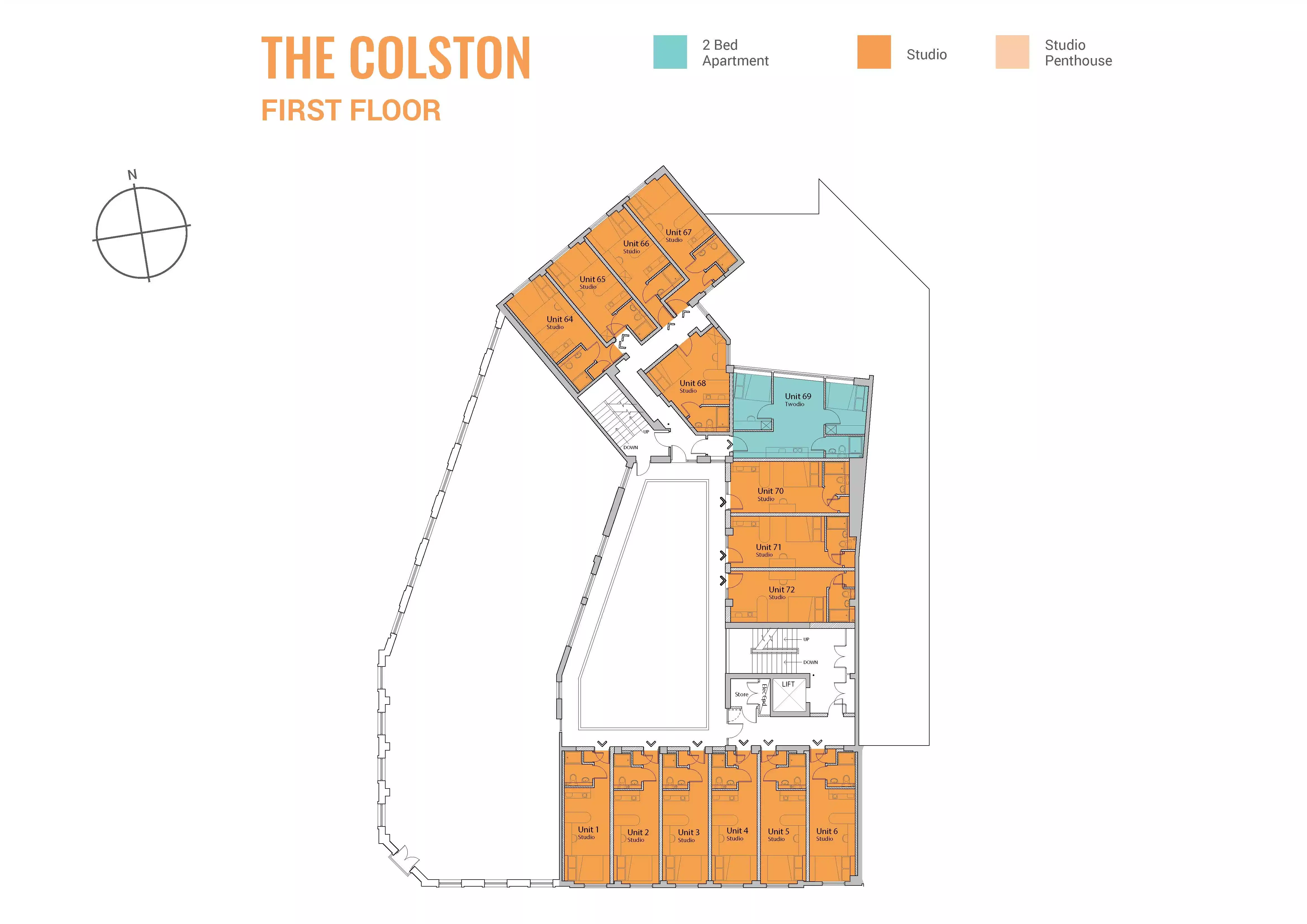 The Colston, Bristol - Bristol, England, United Kingdom - Floor Plan