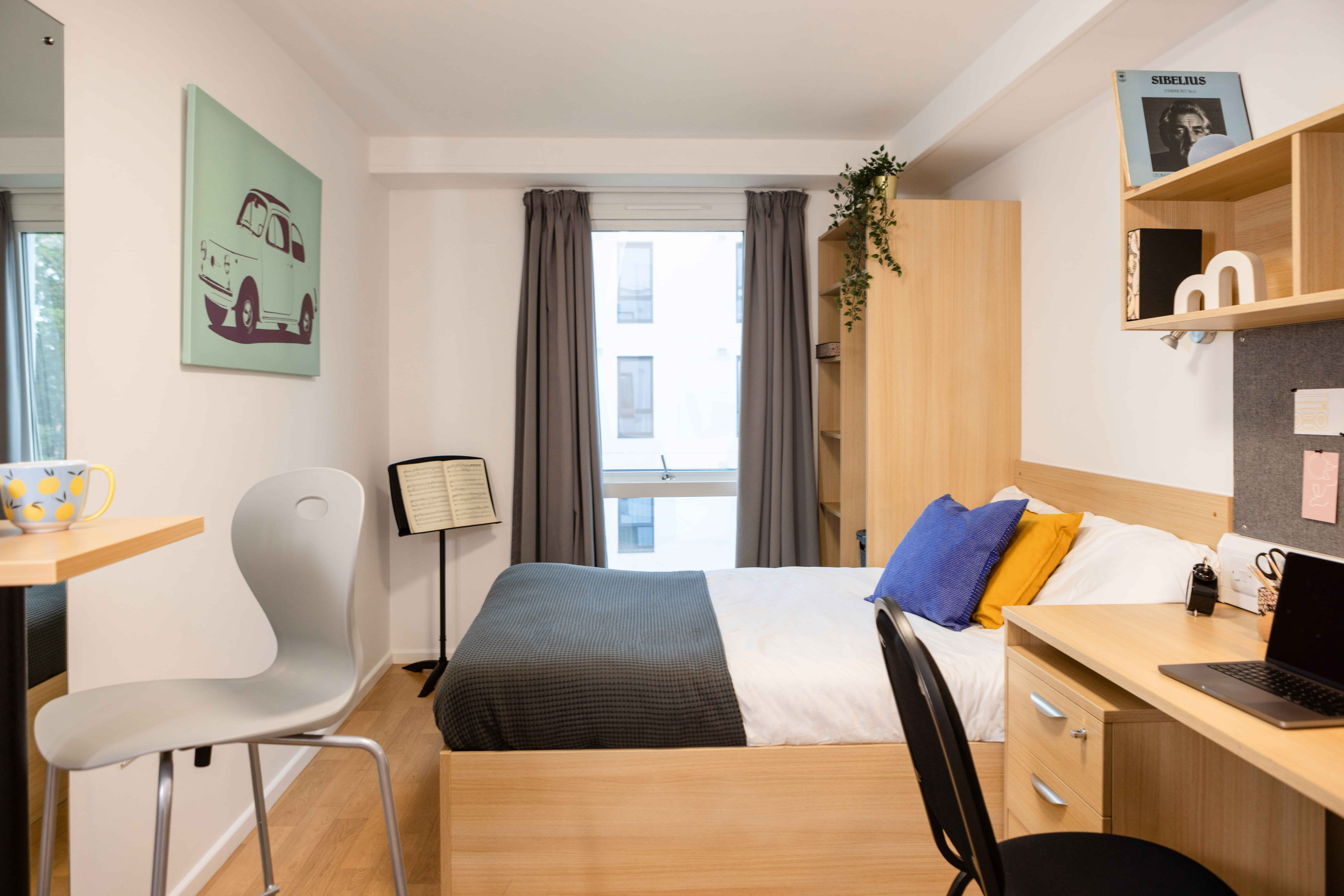 Studio Apartment - Bedroom