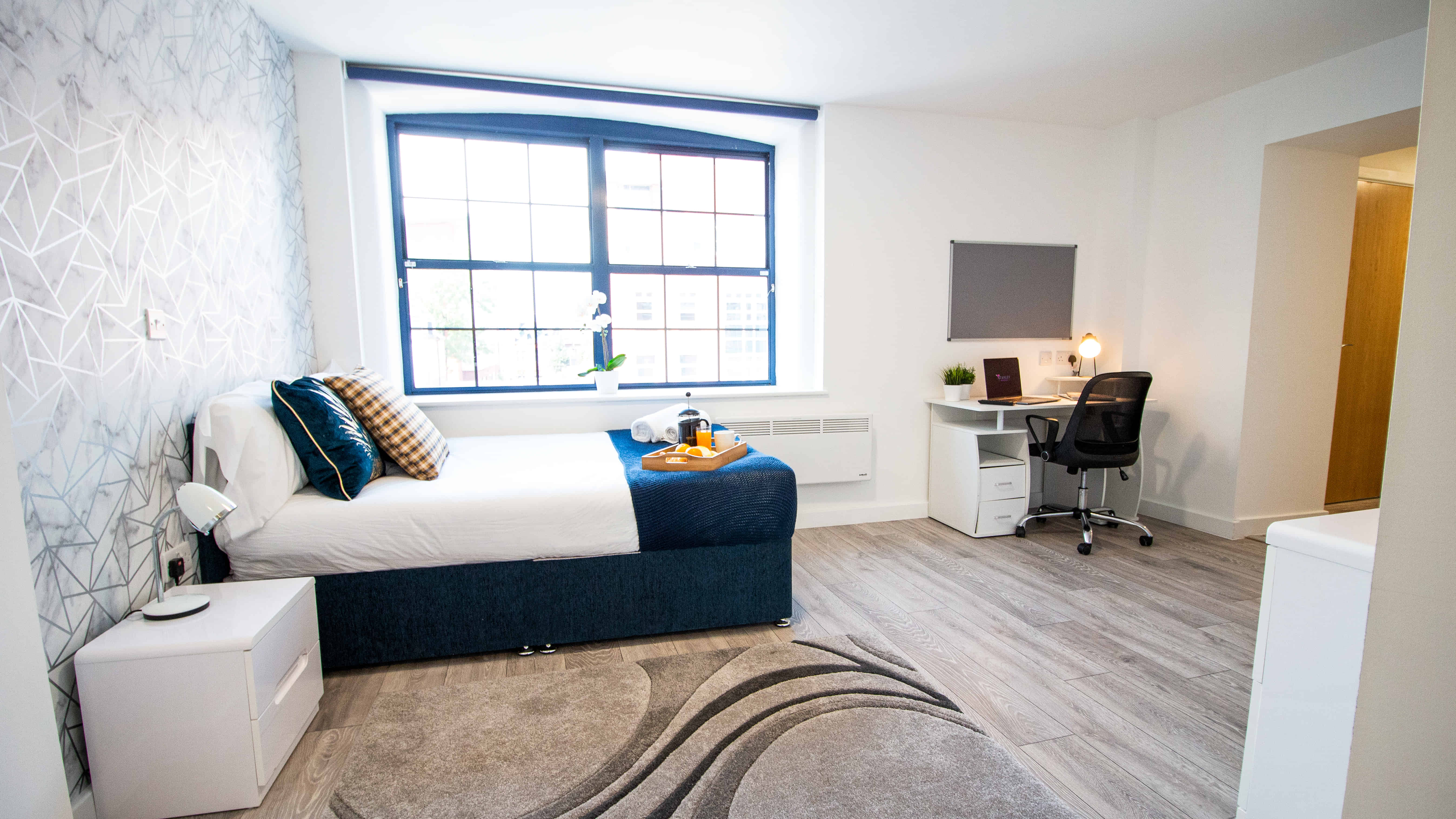 Stanley House, Nottingham - Nottingham, England, United Kingdom - Bedroom