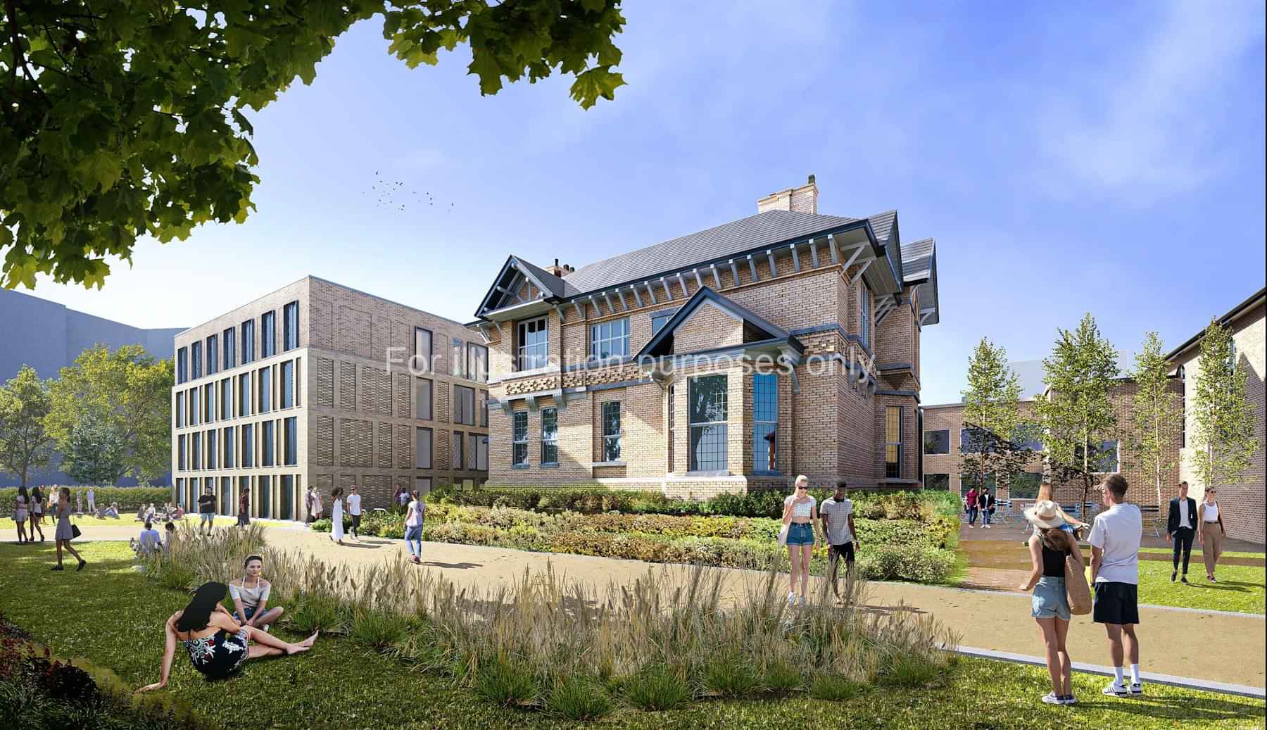 St Gabriels Court, Manchester - Manchester, England, United Kingdom - Exterior