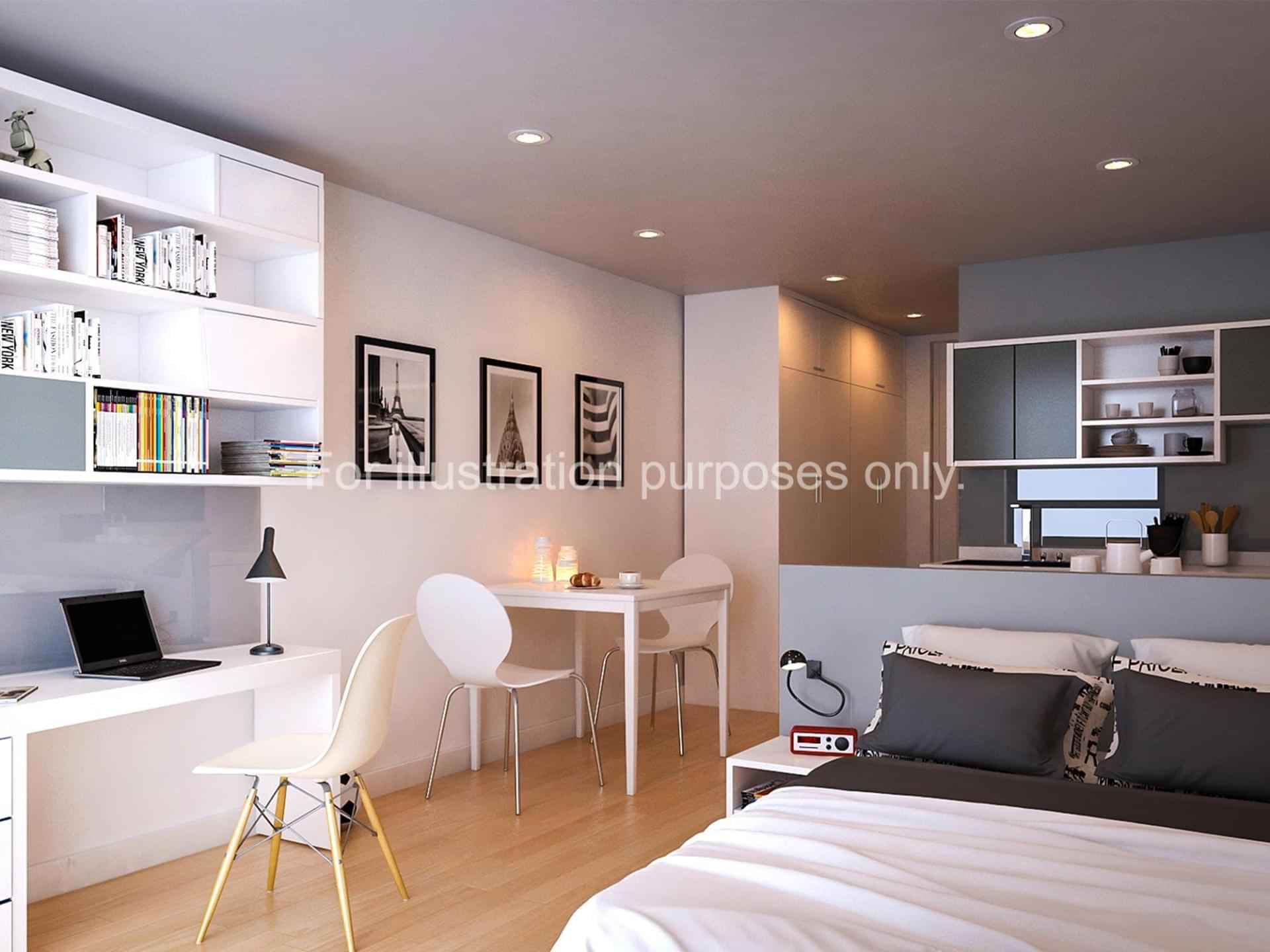 Classic Studio - Bedroom