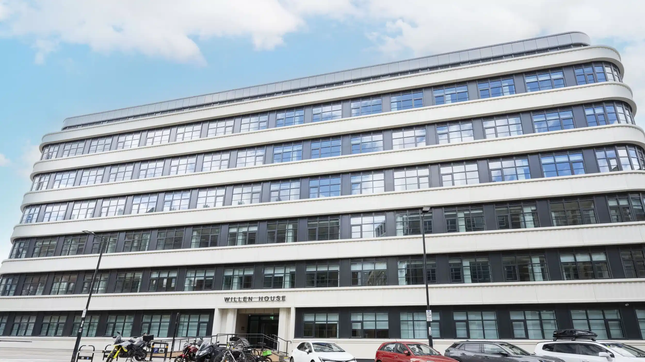 Willen House, London view 2