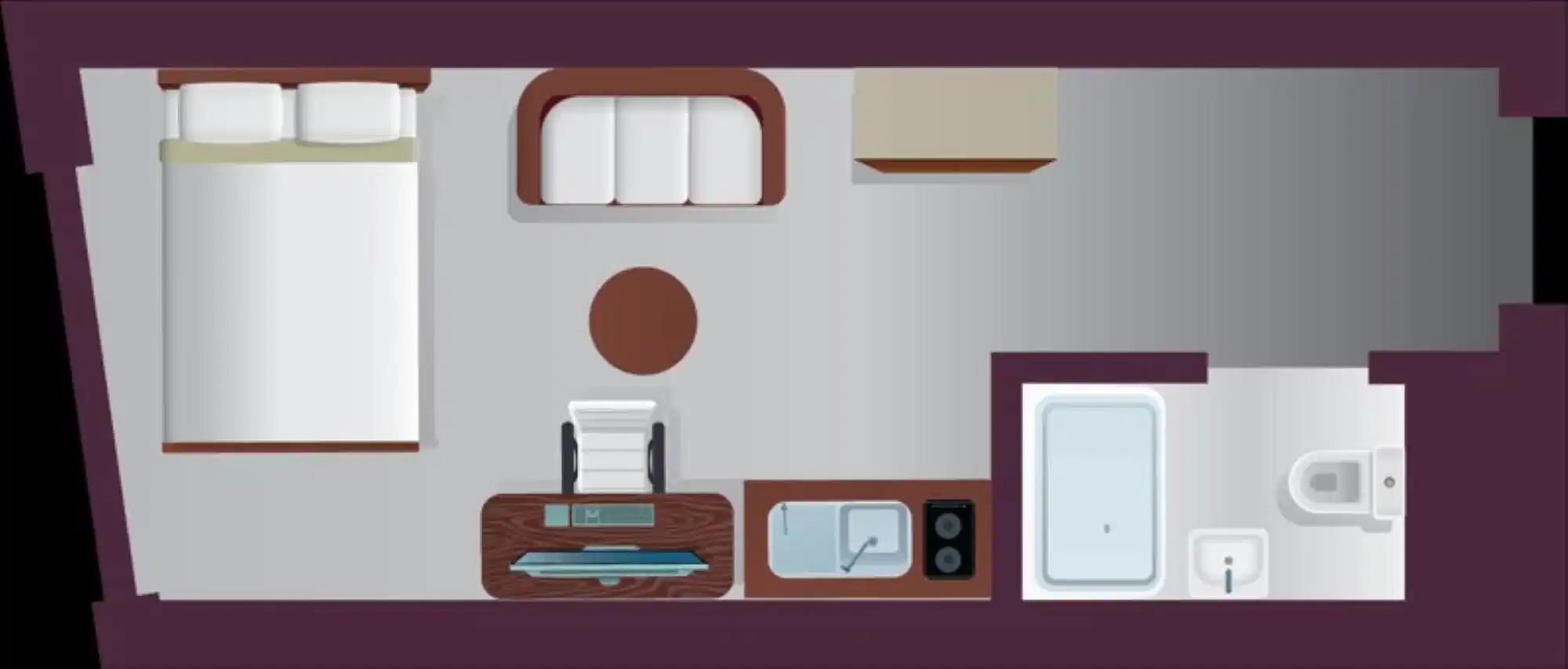 Willen House, London - London, England, United Kingdom - Bronze Plus Studio - Floor Plan